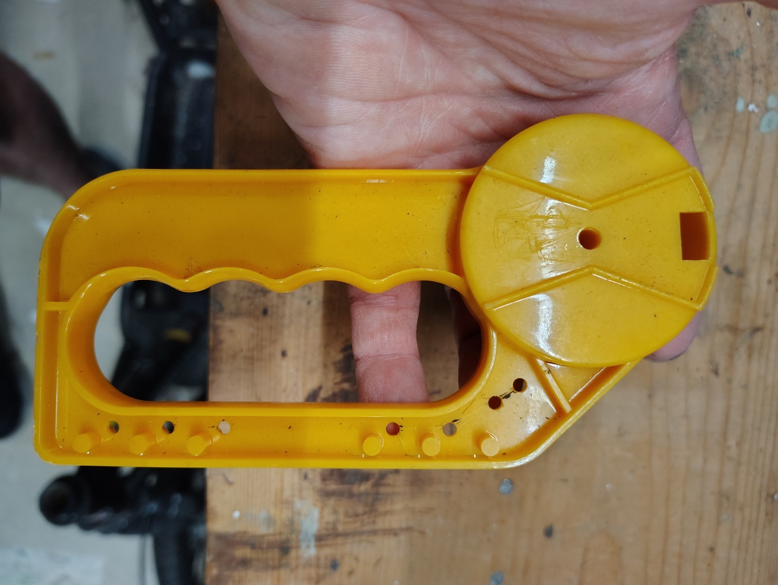 Thimble-Drome Reel Yellow Clear for Flying Line