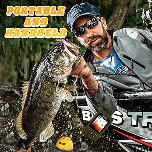 Wireless Fish Finder Portable Sonar LUCKY Waterproof