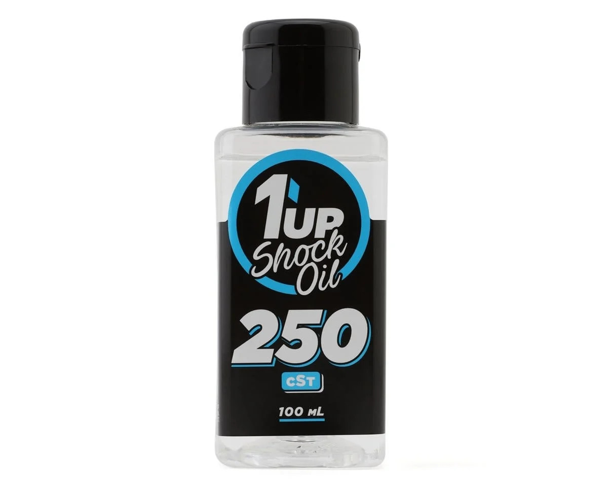1UP100250 PURE SILICONE SHOCK OIL (100ML) (250CST/23.5WT)