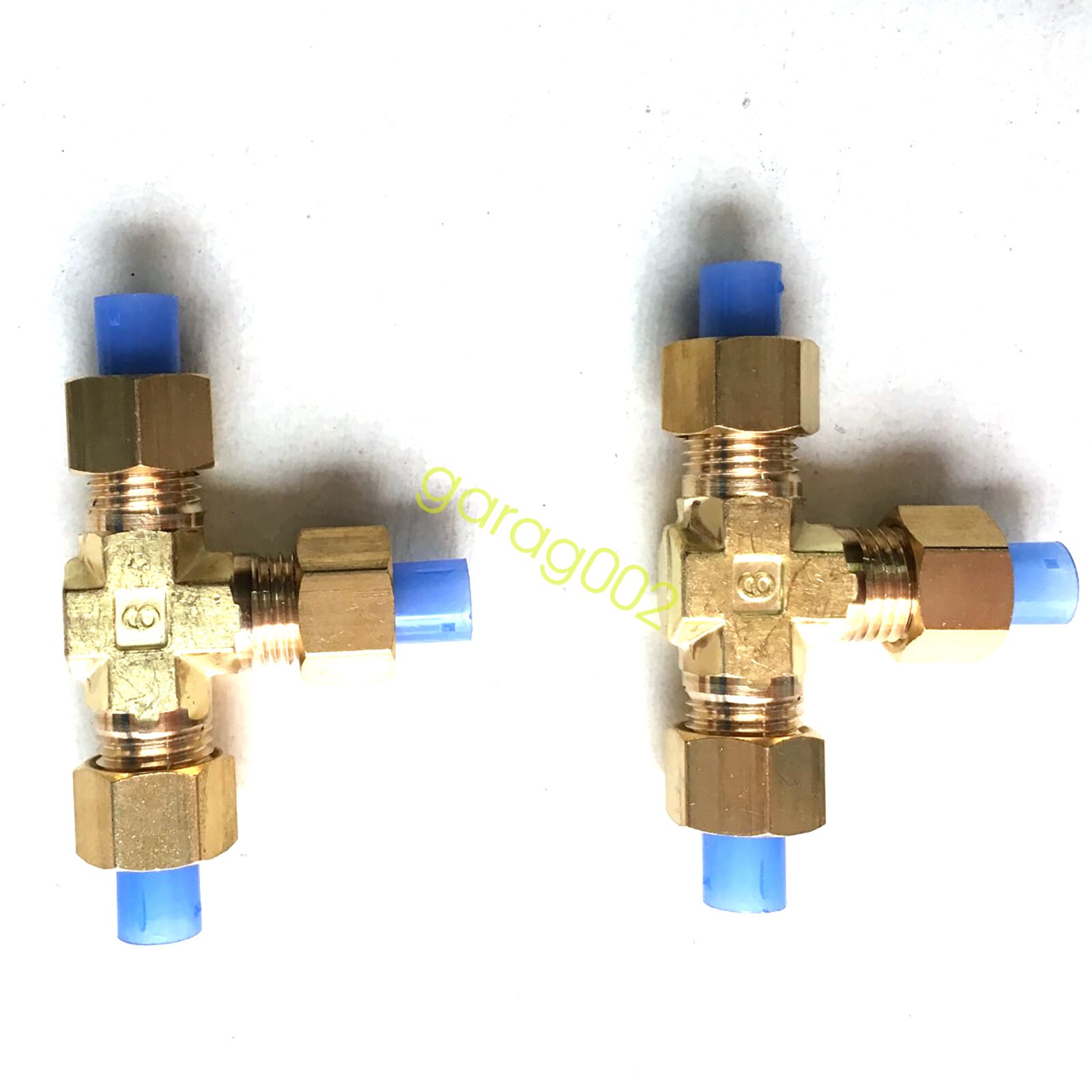 1PCS SMC KFT10N-00 Embedded Connector Brass Joint T-type Tee New