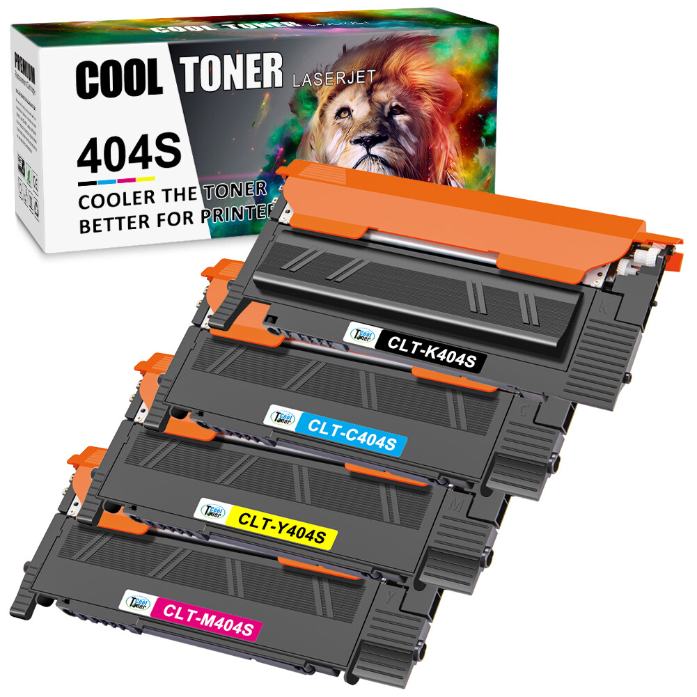 4x CLT-404S Toner Cartridge Set For Samsung 404S K404S Xpress C480FW C480W C430W