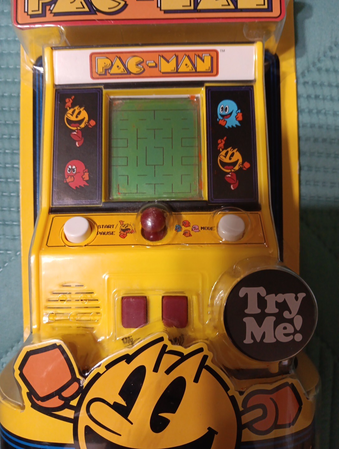 Pac Man Classic Arcade Gameplay Mini Game Unopened Handheld Works