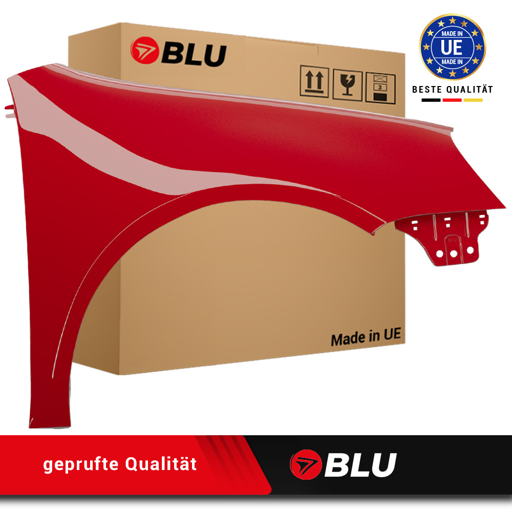 Fender for VW Golf V 5 LY3D right red front painted hatchback galvanized