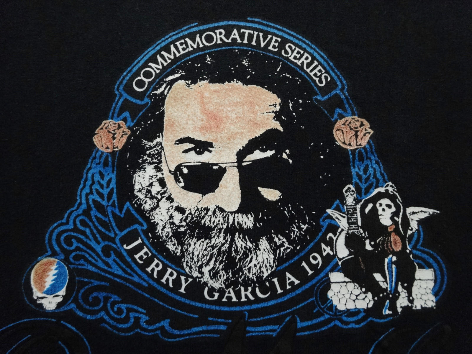 Grateful Dead Shirt T Shirt Vintage 1992 Jerry Garcia Rock & Roll Dean Markley M
