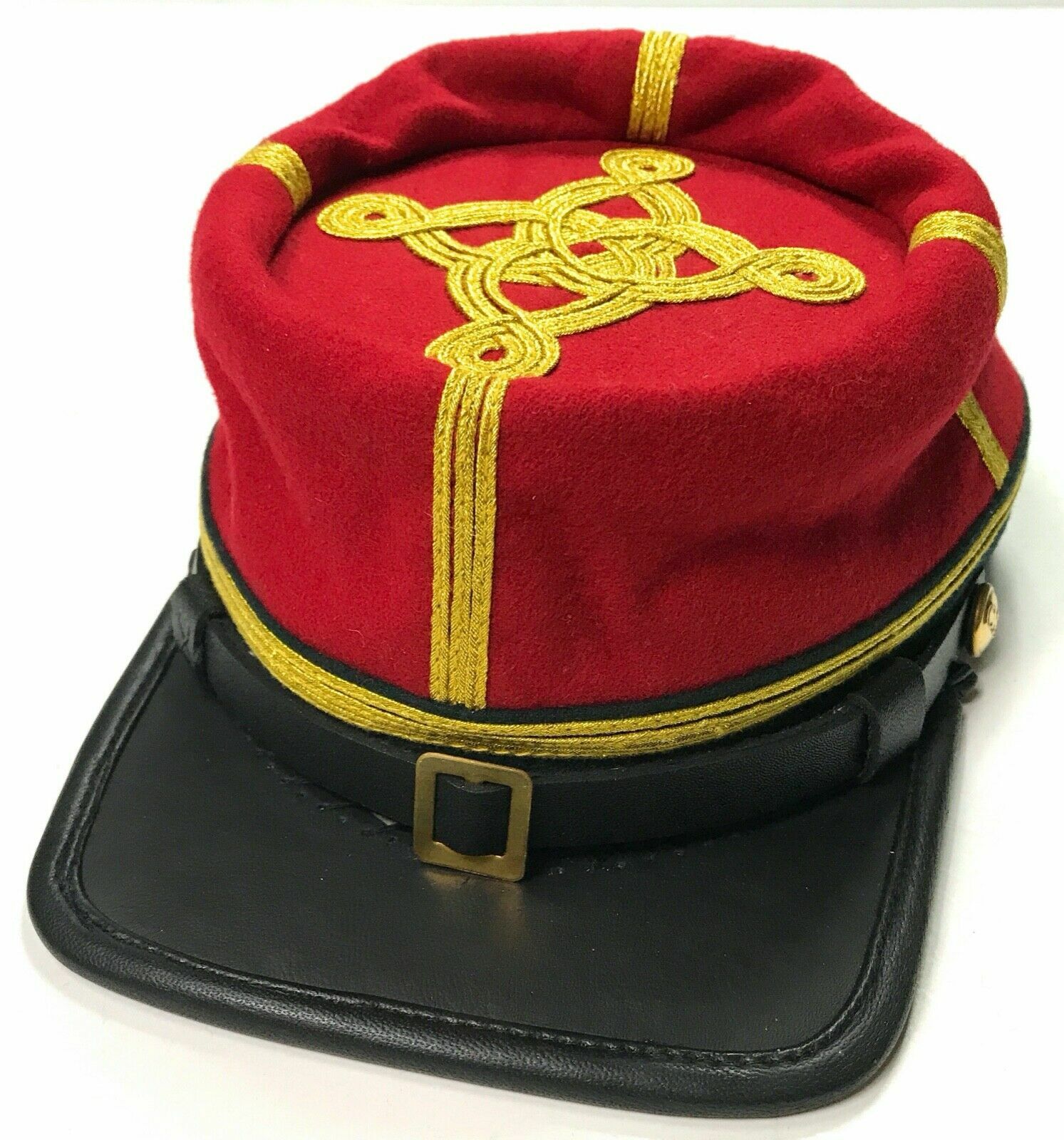 CIVIL WAR CONFEDERATE CS MAJOR COLONEL ARTILLERY OFFICER KEPI FORAGE-ALL SIZES!!