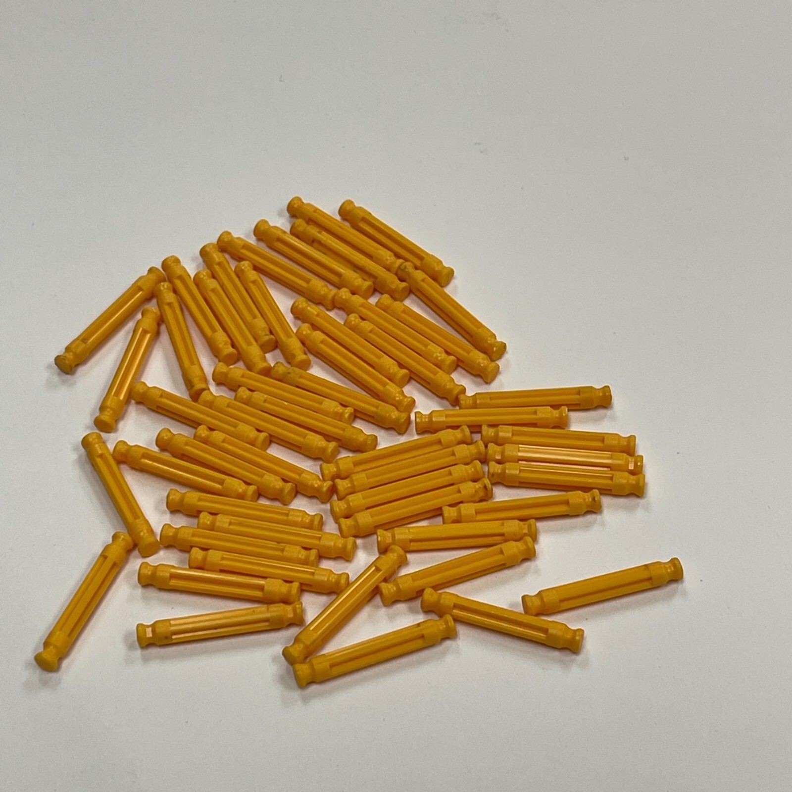 K'nex Yellow Replacements Add-on Parts Lot of 50