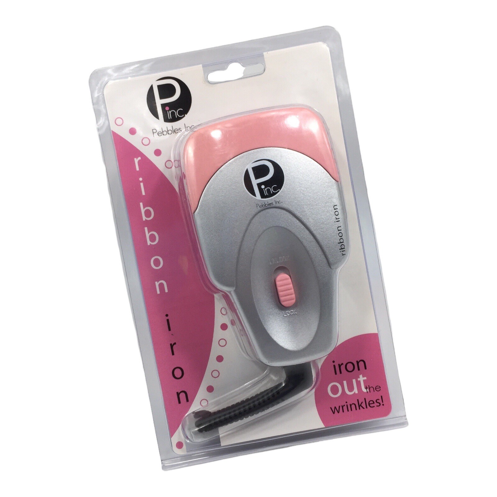 New Pebbles Ribbon Iron Scrapbooking Stamping Paper Craft  Card Creased 44005