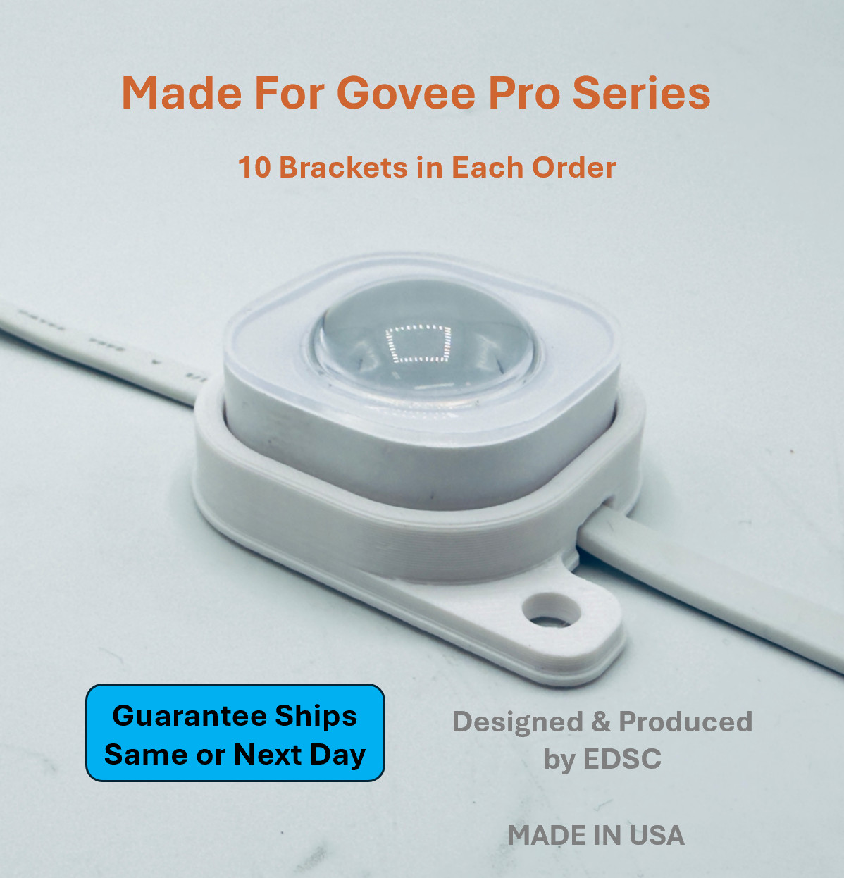 Light Brackets For Govee Permanent Outdoor Lights Pro - Fits H706 (ABC) Series