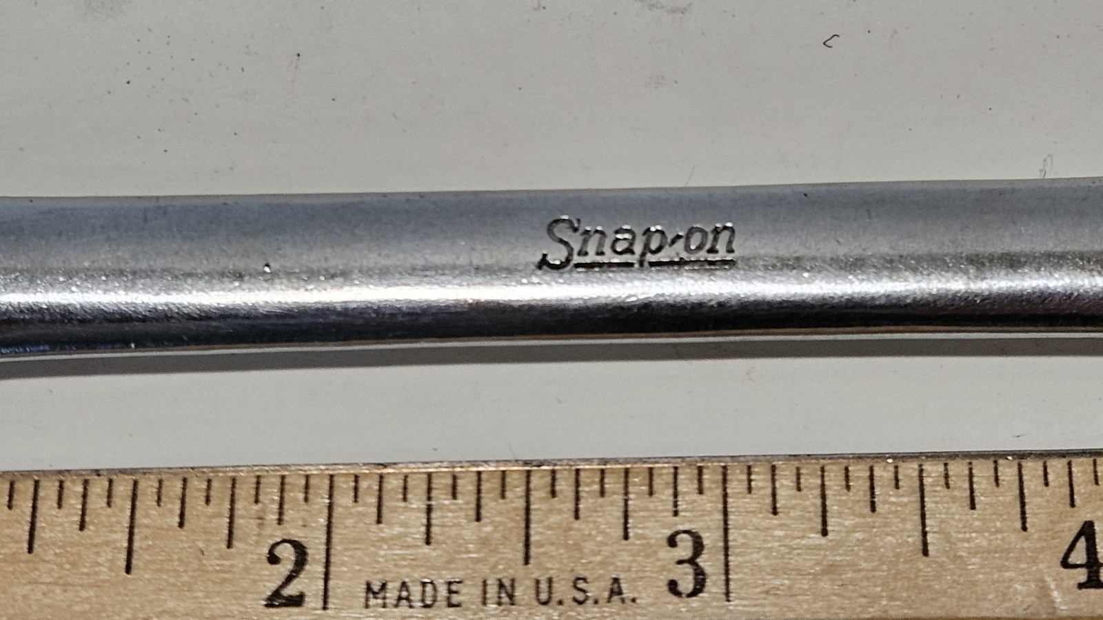 Vtg Snap On OEX-140 Combo Wrench 7/16"