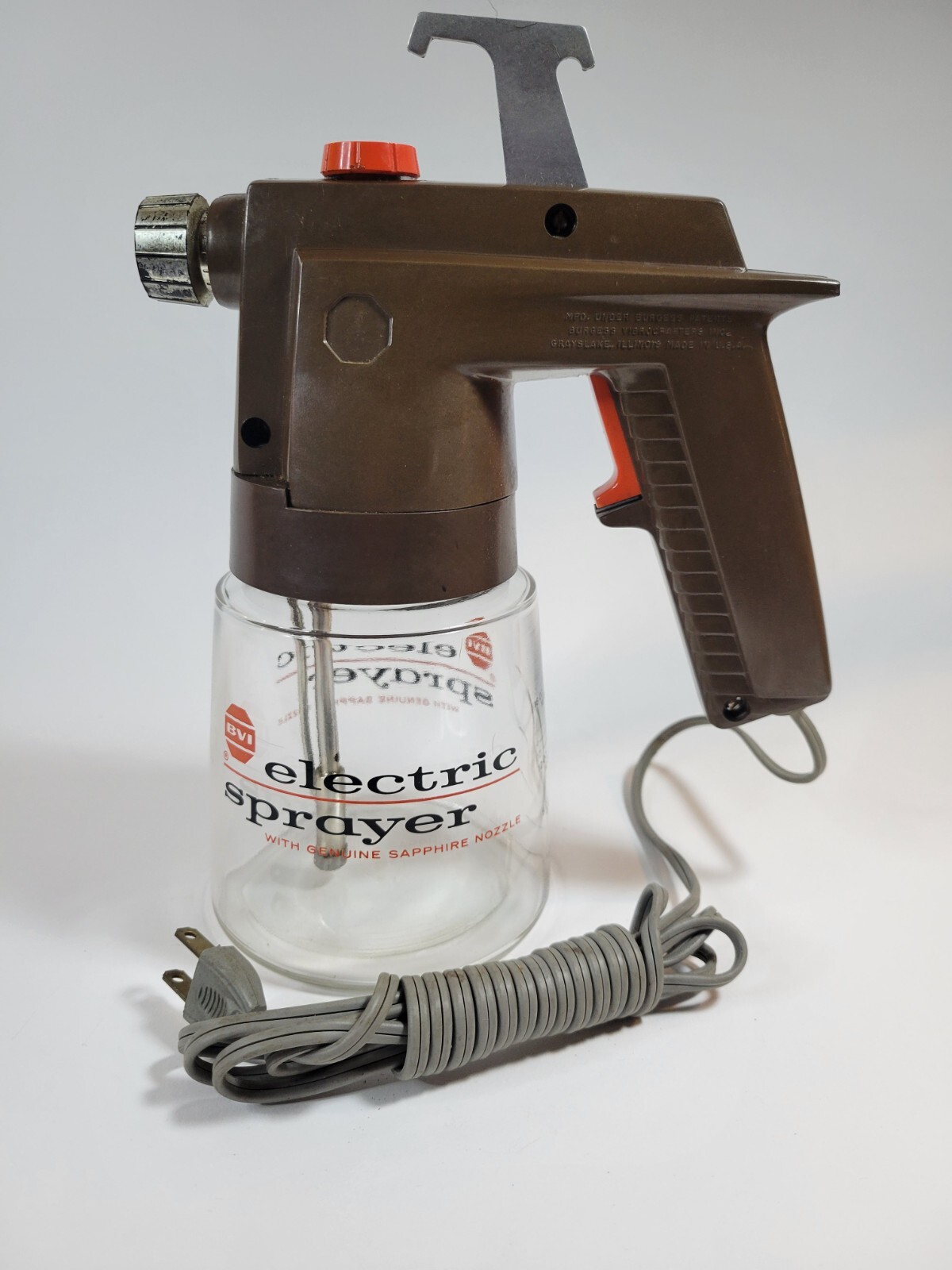 Vintage BVI Paint Sprayer Vs-800 USA Made.