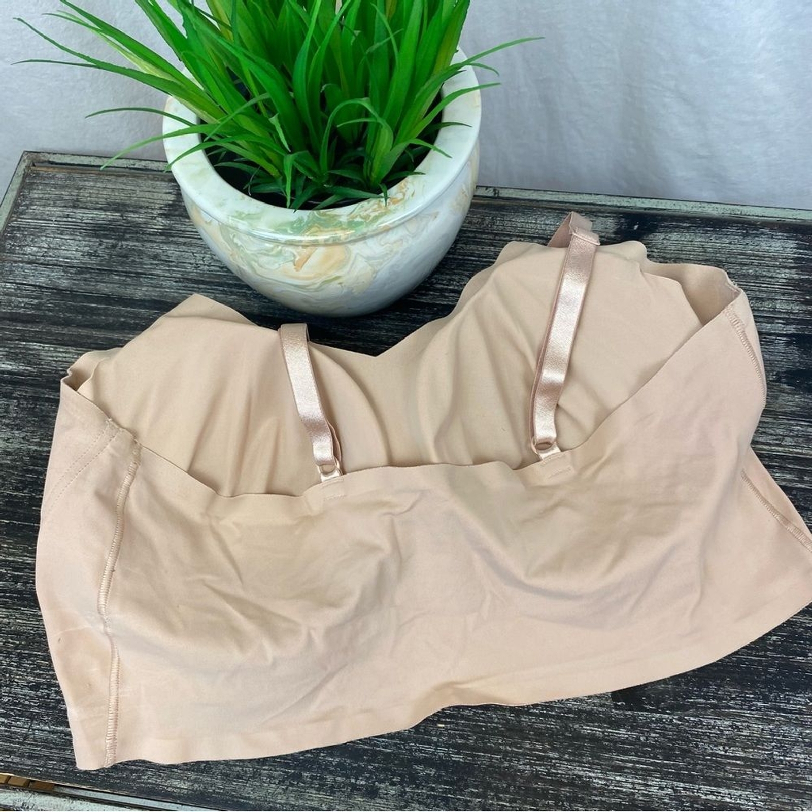 True Nude Full Cup Wire Free Padded Bra XL