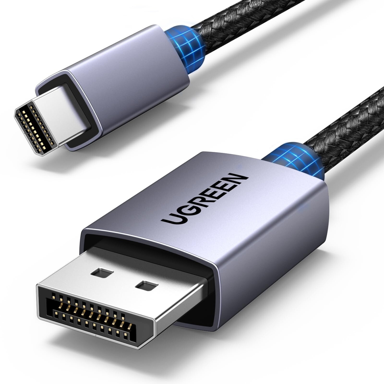 UGREEN VESA Mini DisplayPort to Display Port 1.4 Cable 6.6FT 8K@60Hz 4K@240Hz...