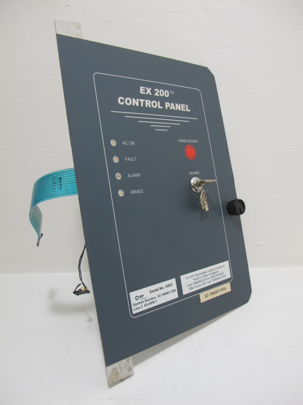 FENWAL Protection Systems EX-200 Control Panel EX200 Door 32-196461-004
