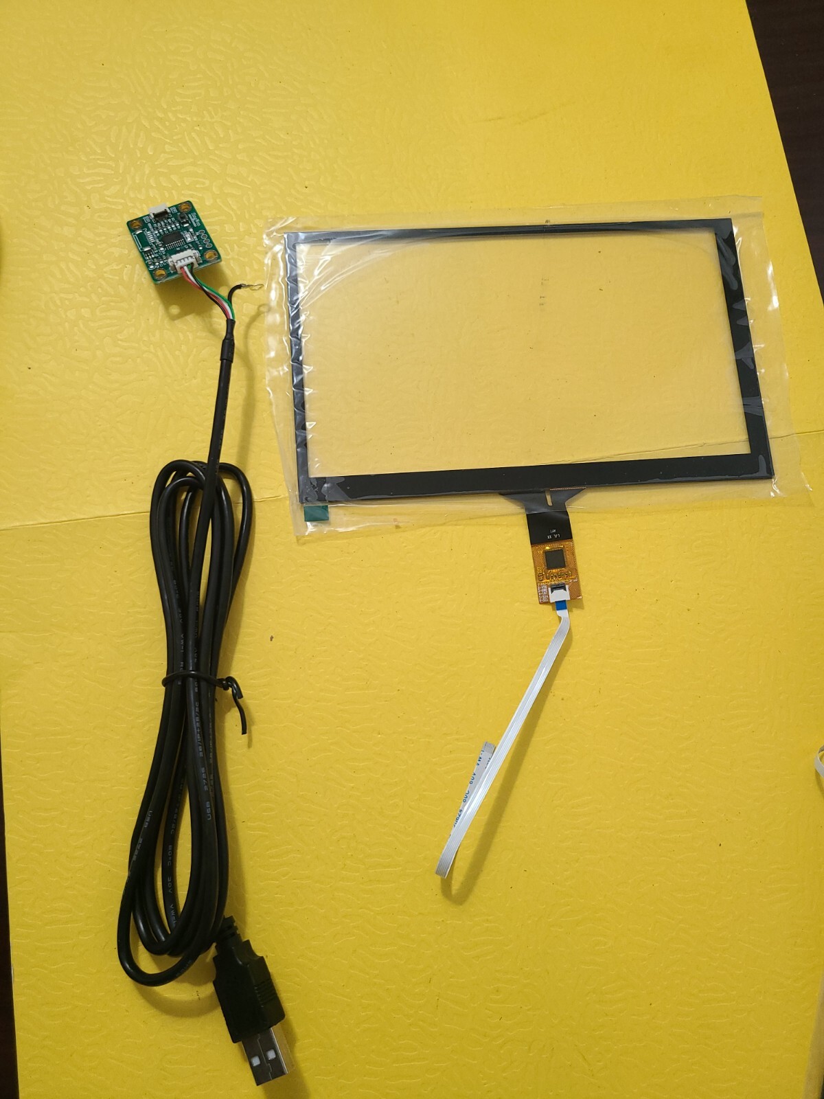7.1 Inch Touch Screen 6 Wire I2C Interface to USB With screen