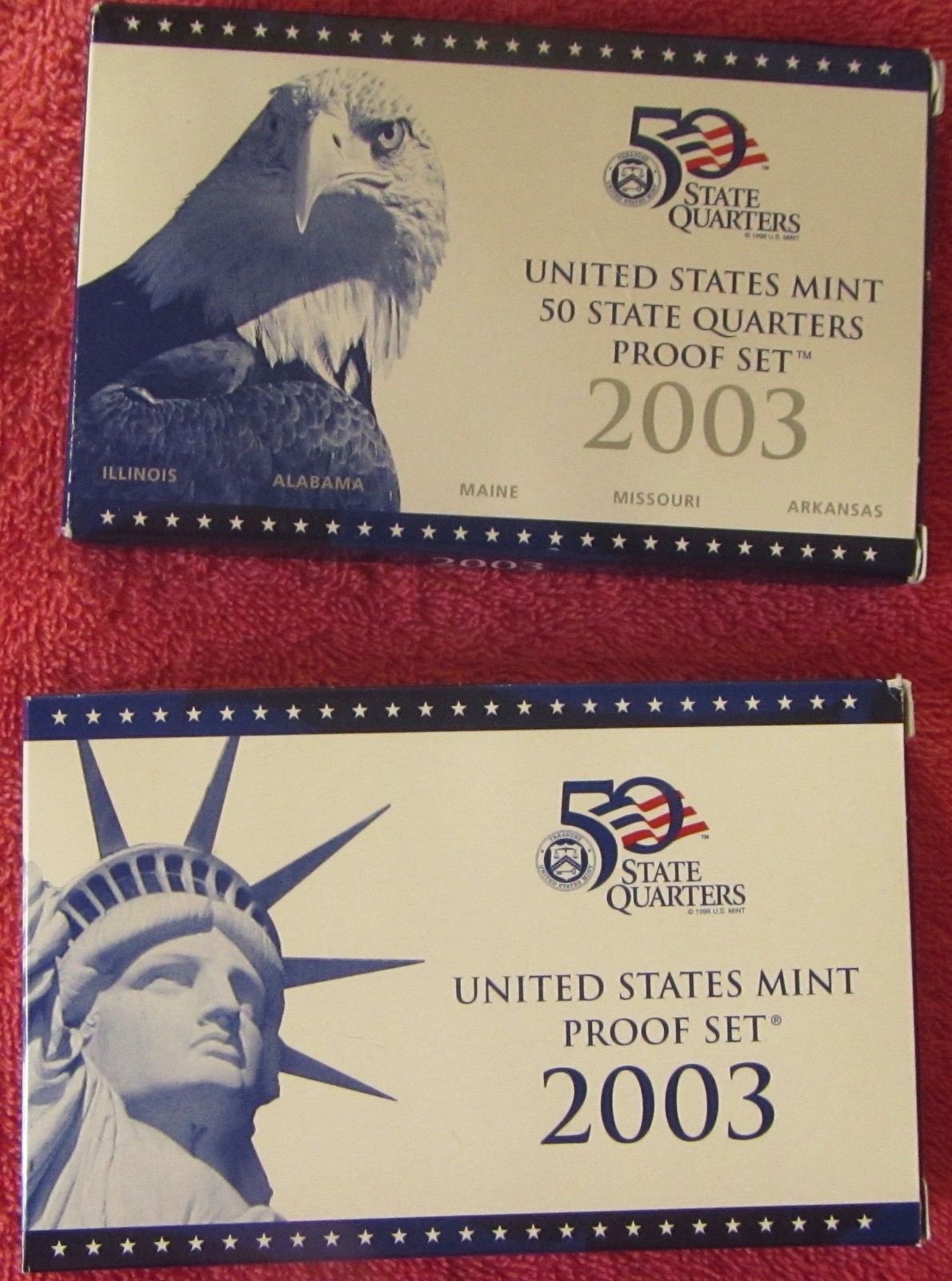2003  Uncirculated Coin Set U.S Mint Original Government Packaging S mint