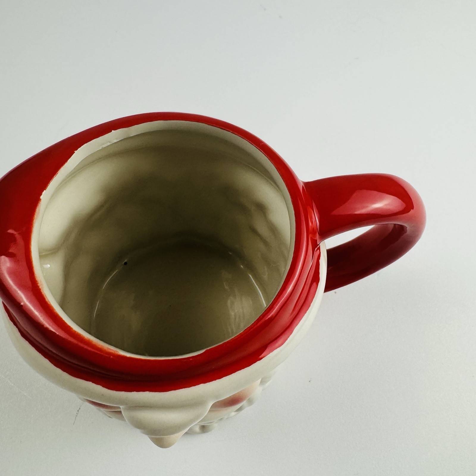 Gibson Pottery Santa 3D Coffee Mug Cup
