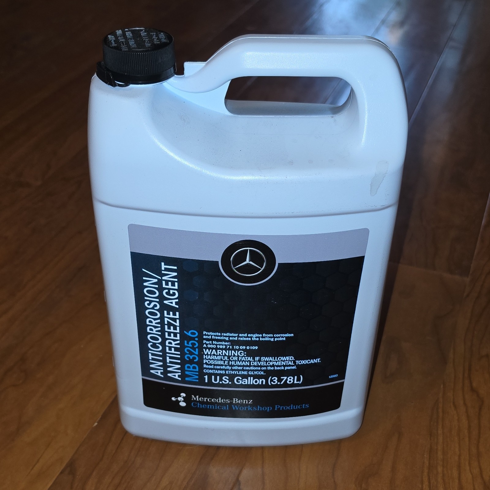 1 Gallon of Mercedes Benz Coolant Concentrate for Cars Trucks (pink)