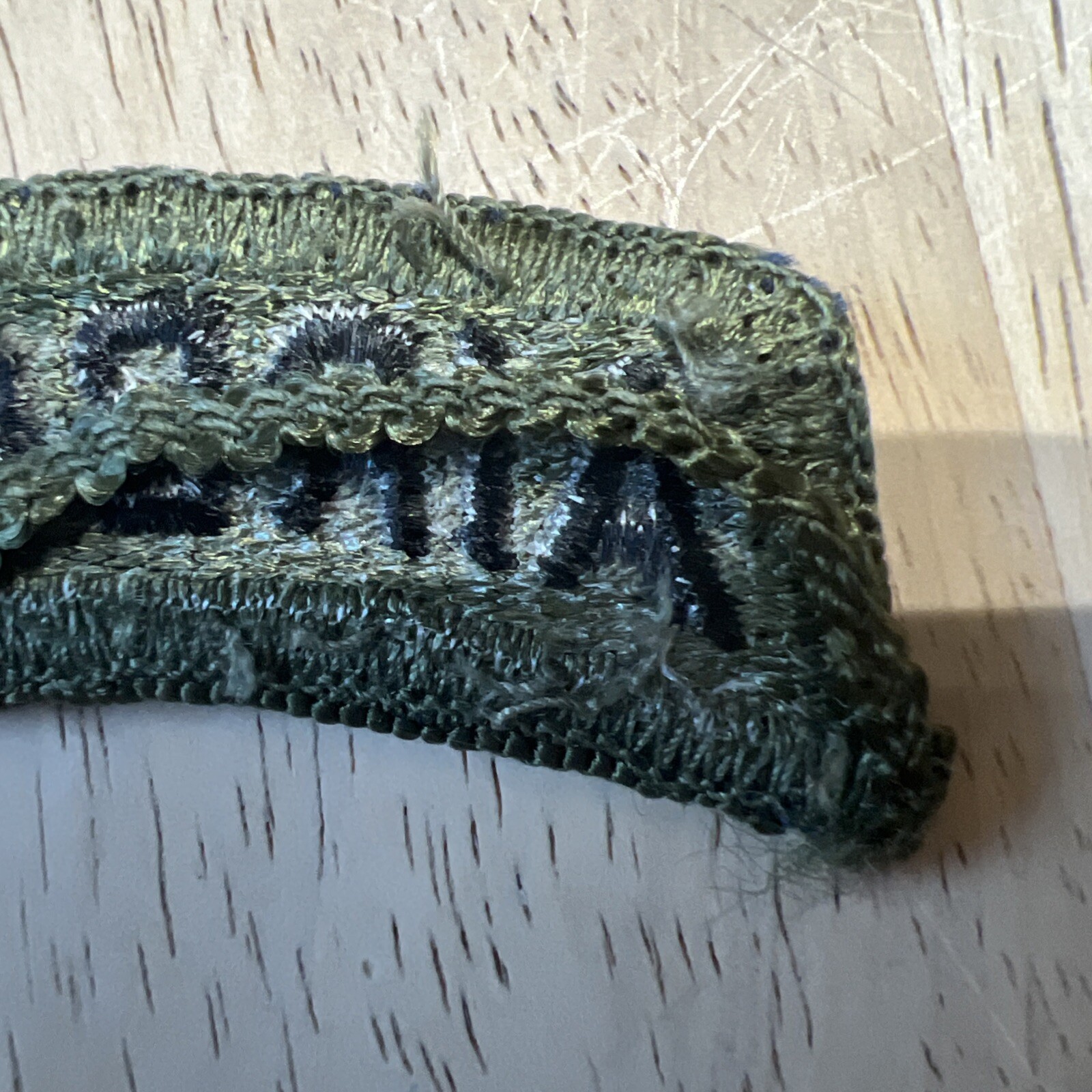 US Army Airborne Rocker Tab Green Patch