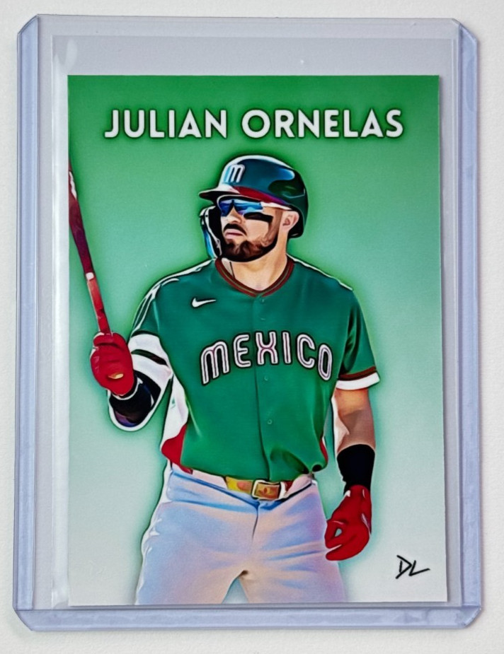 Julian Ornelas Limited Edition Artist Signed "Team Mexico" Trading Card 1/10
