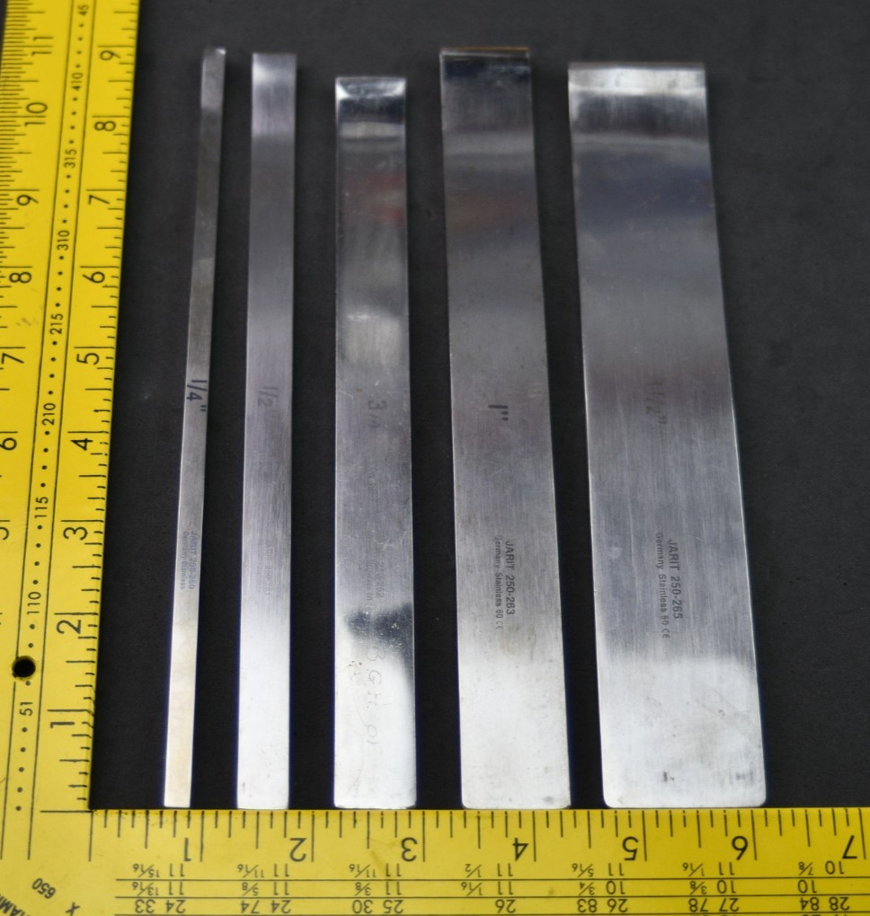 Jarit Lambotte Osteotome Curved Set of 5 250-260 250-261 250-262 250-263