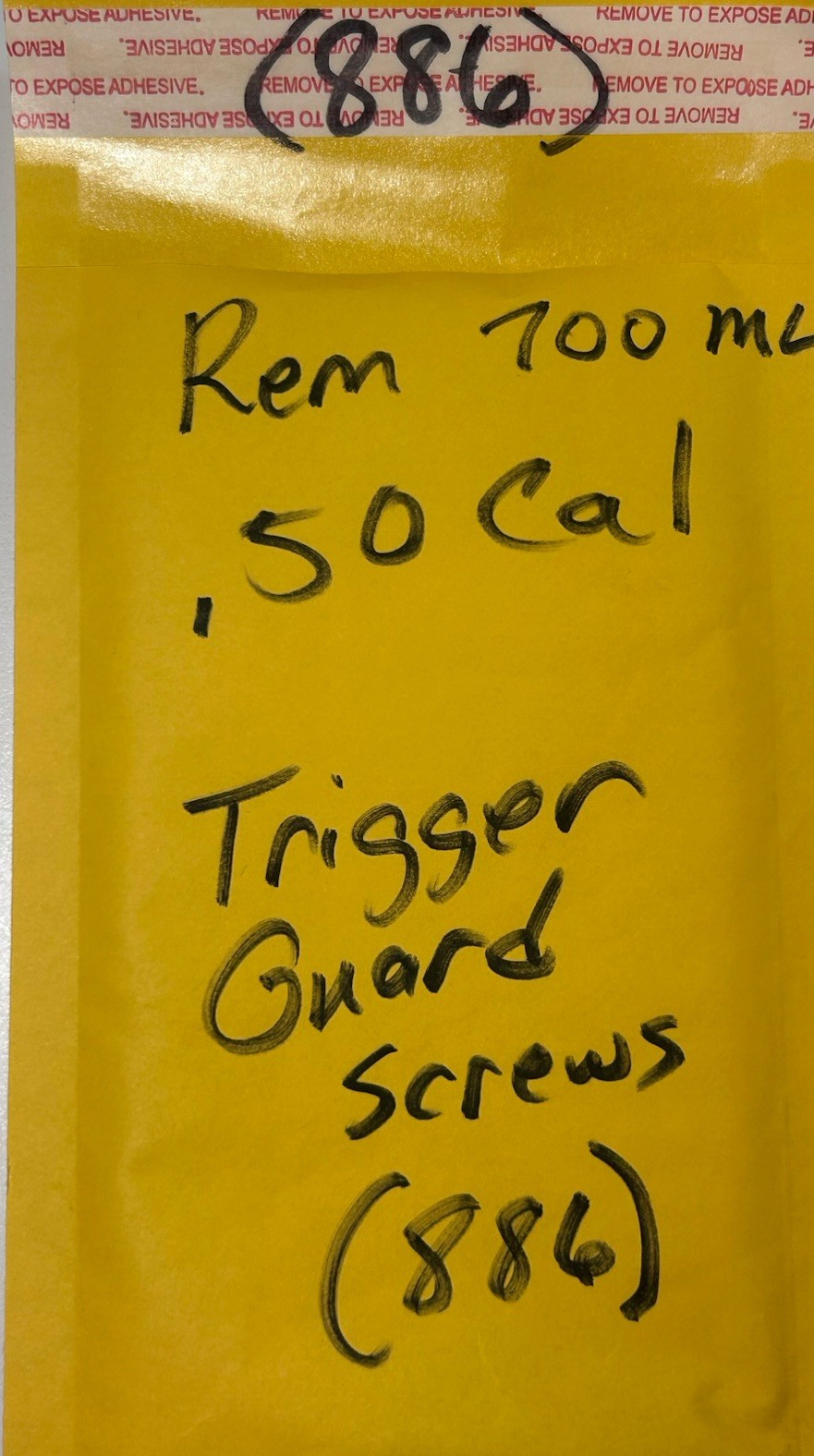 Remington 700ML Inline Muzzleloader Trigger Guard Screws