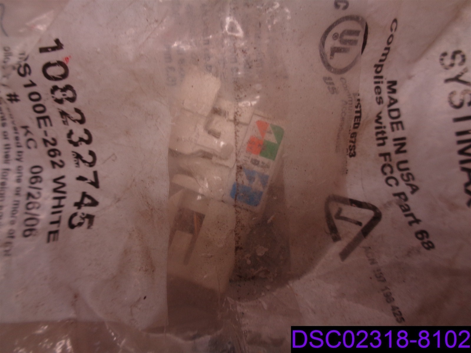 MPS100E-262 108232745 Category 5e COMMSCOPE PowerSUM White