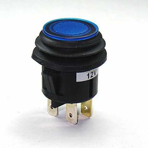 CYGUSA Illuminated Automotive Switch - Blue