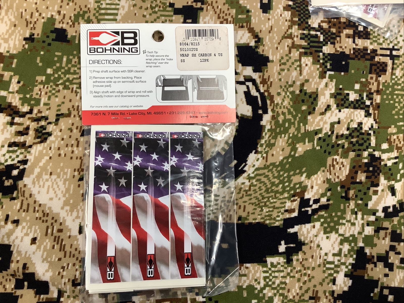Bohning Archery Arrow Wraps 4 In Small 12 Pack