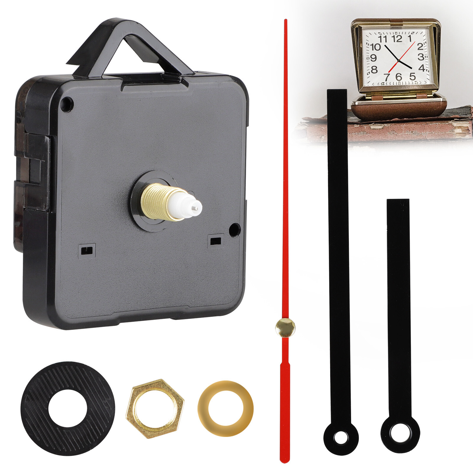 DIY Silent Wall Quartz Clock Movement Mechanism Replacement Tool Repair Part Set