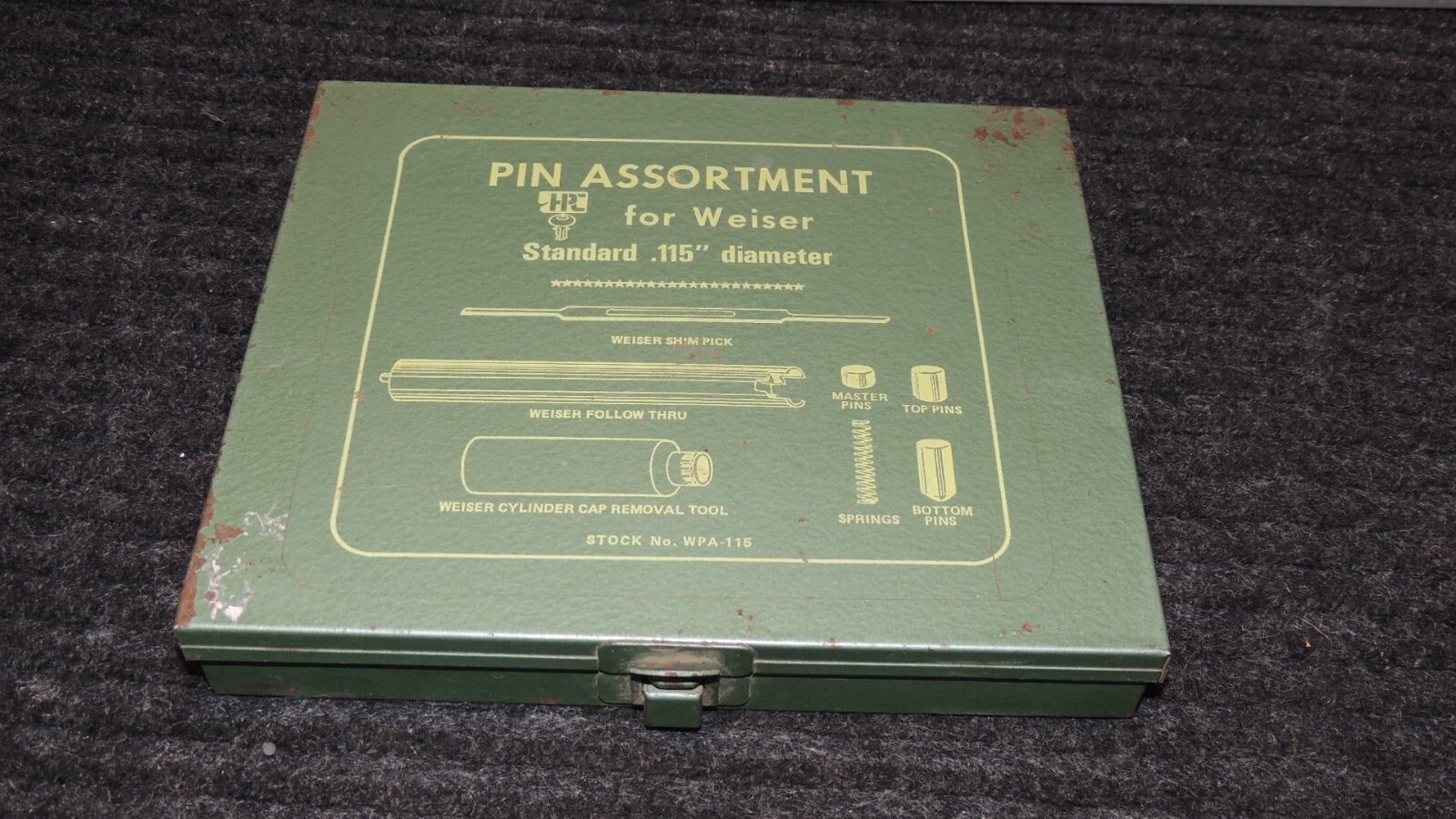 Pin Assortment for Weiser Standard .115" Diameter Locksmith