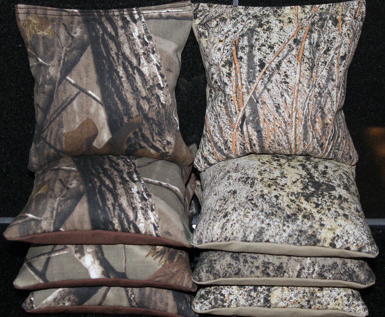 CORNHOLE BEAN BAGS Mossy Oak Breakup REALTREE Camo Camoflauge Hunting 8 ACA Bags