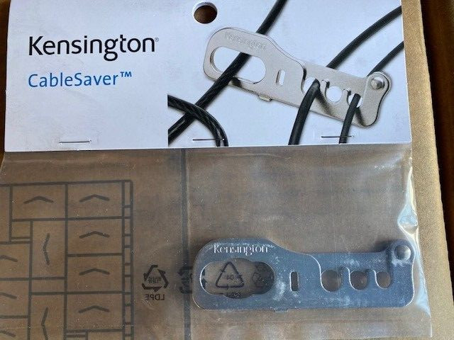 Kensington CableSaver Cable Clamp K64519US - BUY MORE & SAVE!!