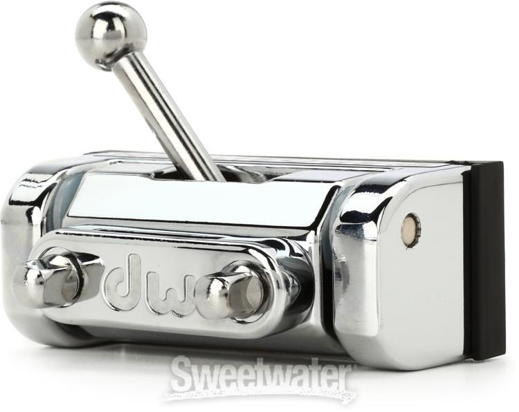 DW MAG Snare Drum Throw Off/Butt Plate Assembly - 5-position - Chrome