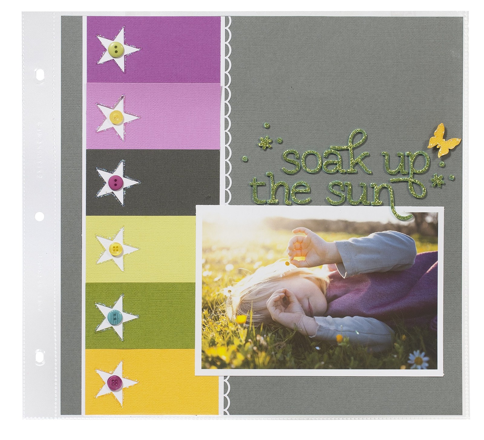 We R Memory Keepers 12x12 Ring Page Protectors 10 Pack, Non-Glare, Compatible...