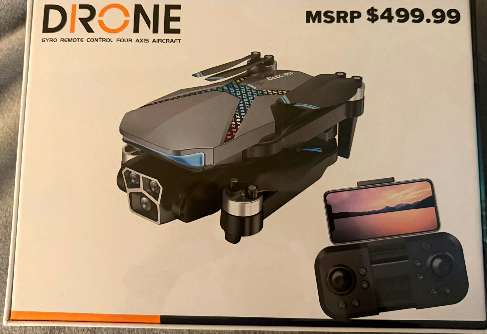 DMES AE7 PRO Ready to Fly Drone Dual Lens Obstacle Avoidance 15min 100m