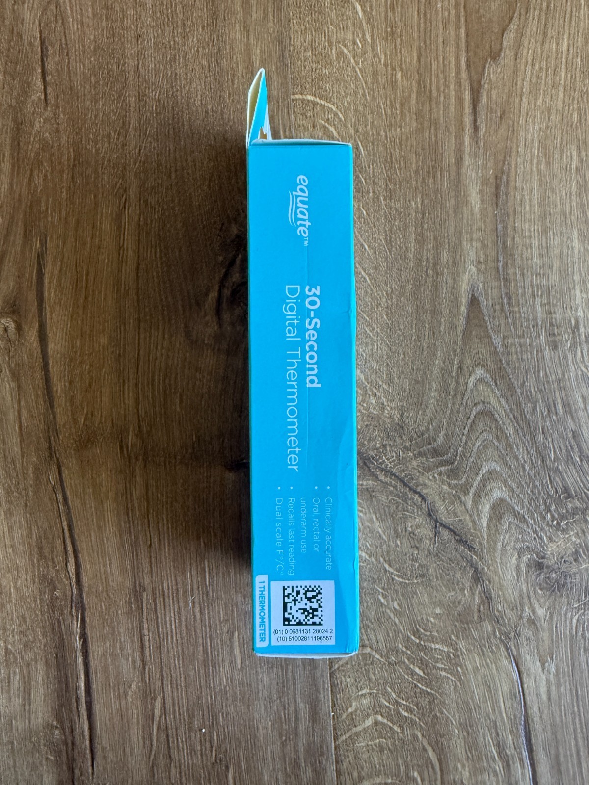 EQUATE 30 Second Digital Thermometer BRAND NEW Open Box