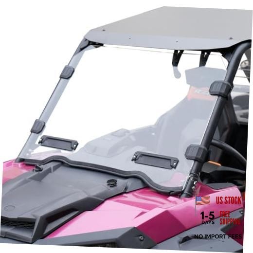 Front Full Windshield Compatible with Polaris 2014-2018 for 2014-2018 RZR 1000