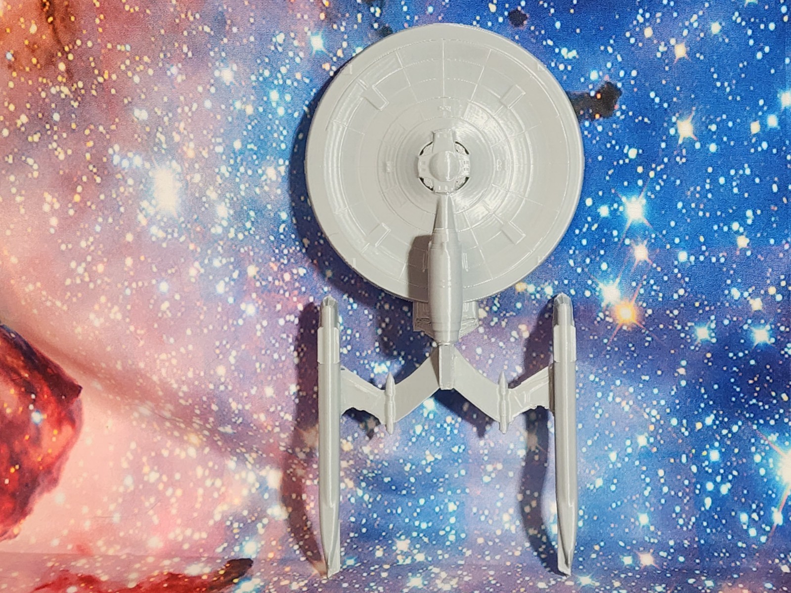 *T.G.S. Clearance Vessel* Federation Kobani Class Starship FASA PLA Model