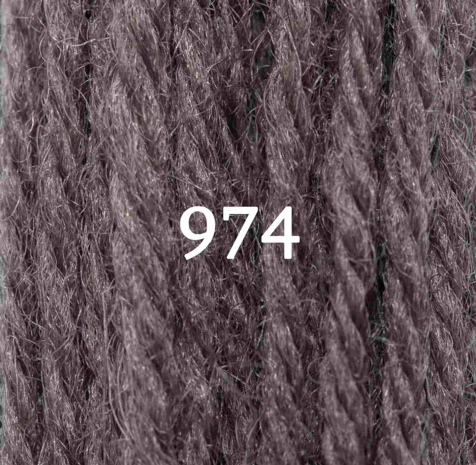 Appleton Crewel Wool - 27 Yd Skein - Elephant Grey Color 974