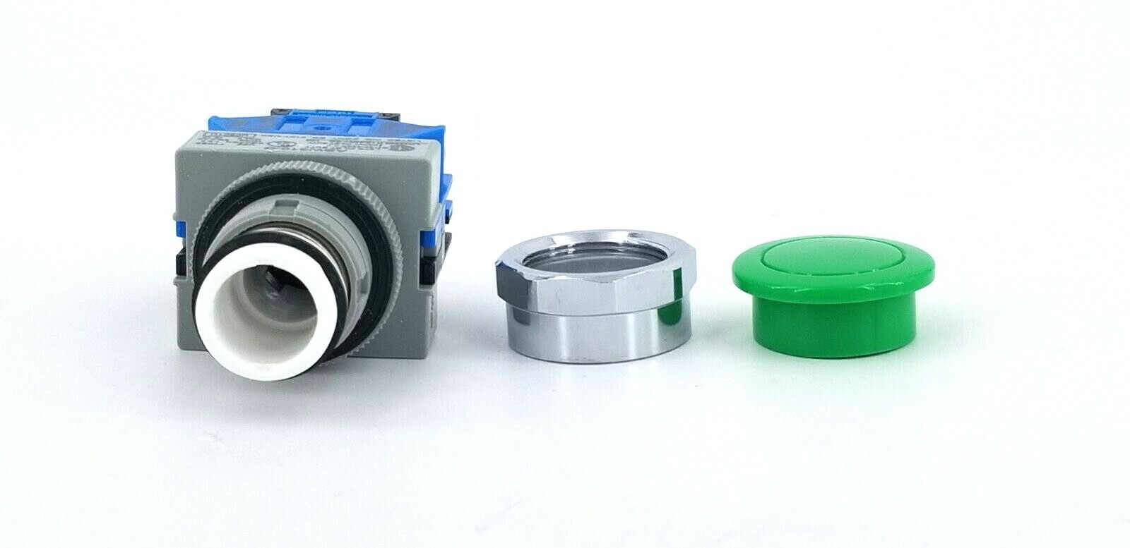 Idec, ABW310-G / ABW00M, Pushbutton, 22mm, Green
