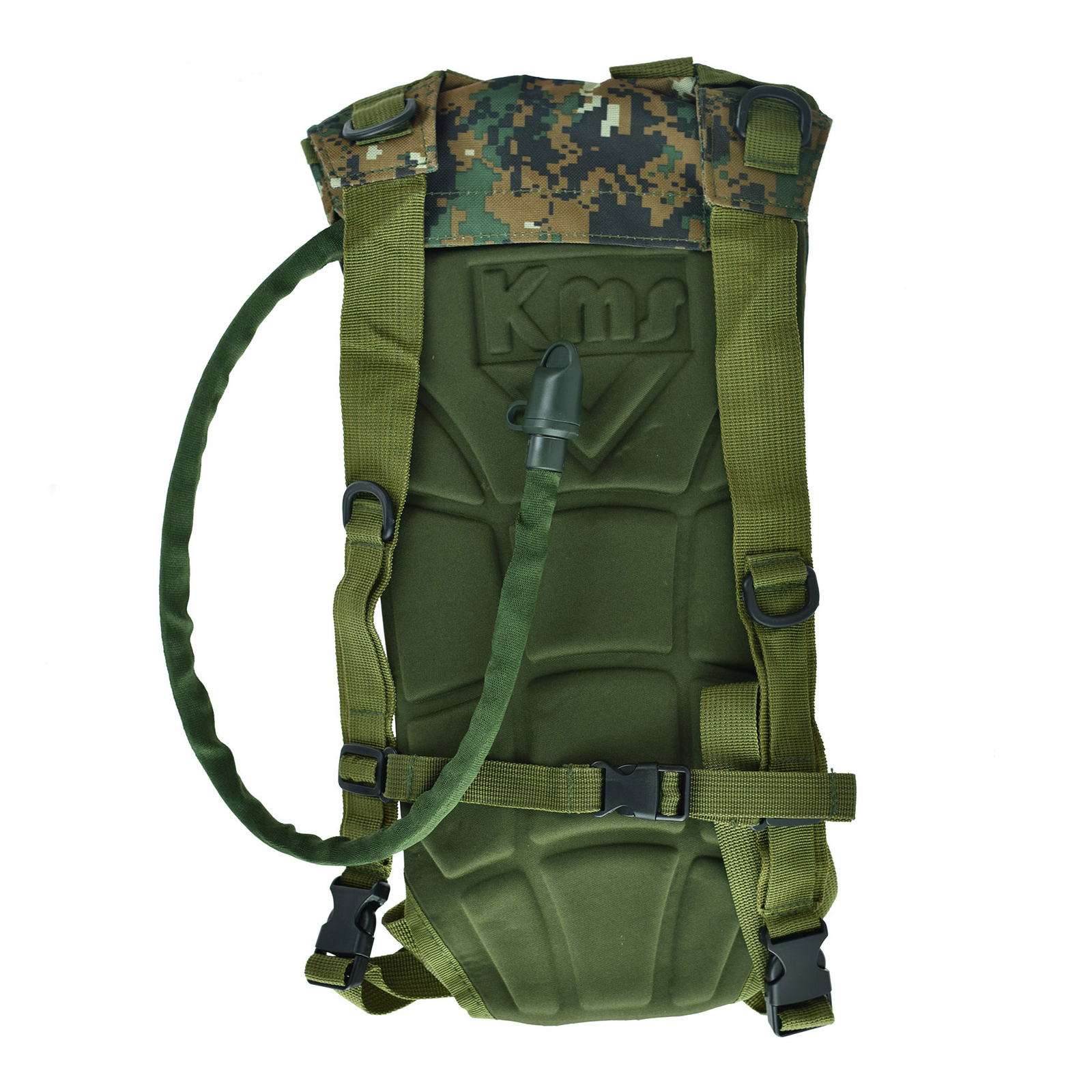 2L Hydration System Survival Water Bag Pouch Backpack Bladder Climbing Hiking