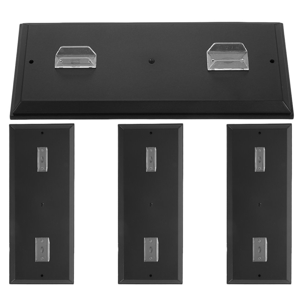 4pcs Motorcycle Model Storage Rack 1:12 Scale Plastic Base For Model Bikes