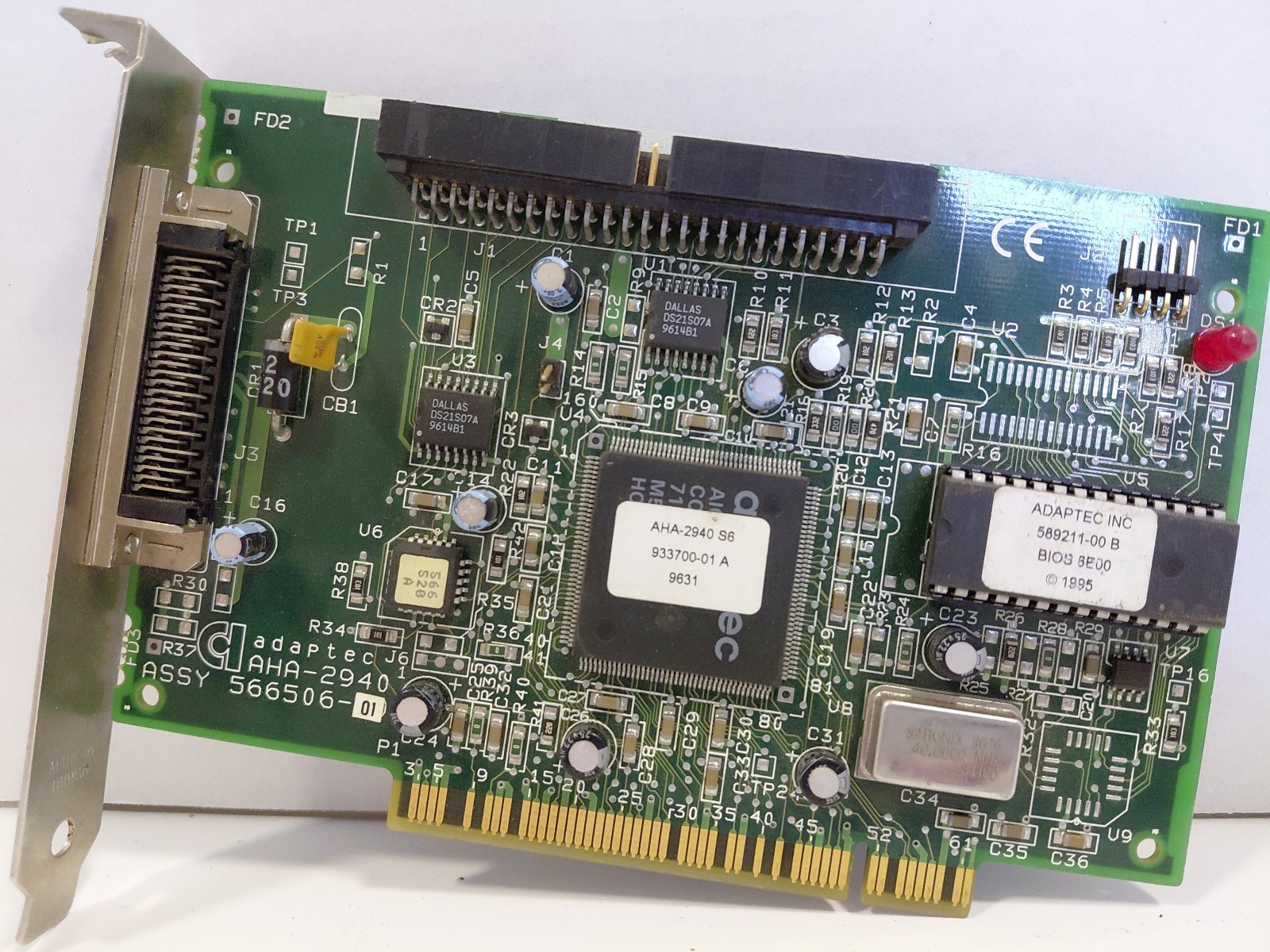 Adaptec AHA-2940 Used Circuit Board