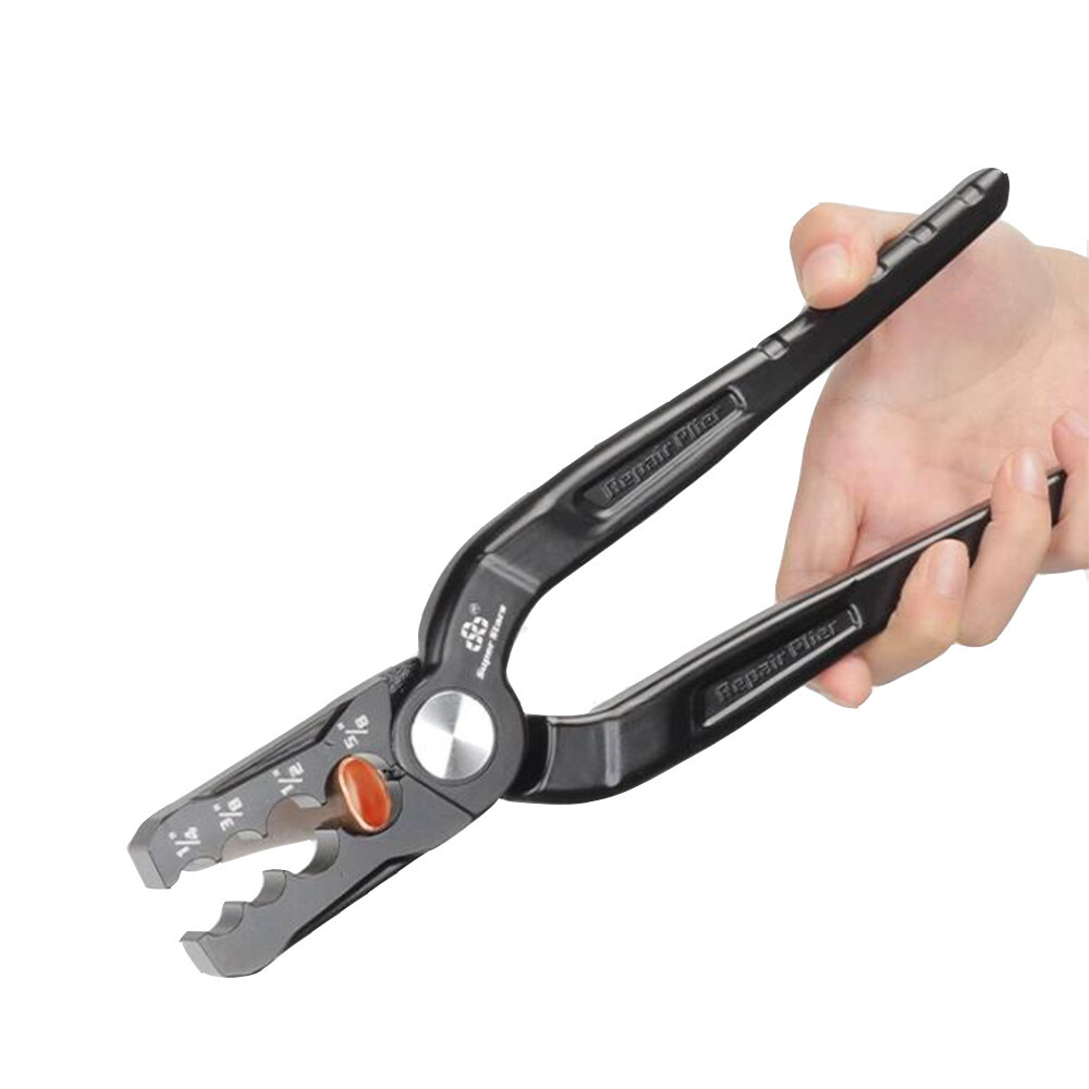 New Refrigerant Copper Pipe Repairer Flat Copper Round Pliers Refrigeration Tool