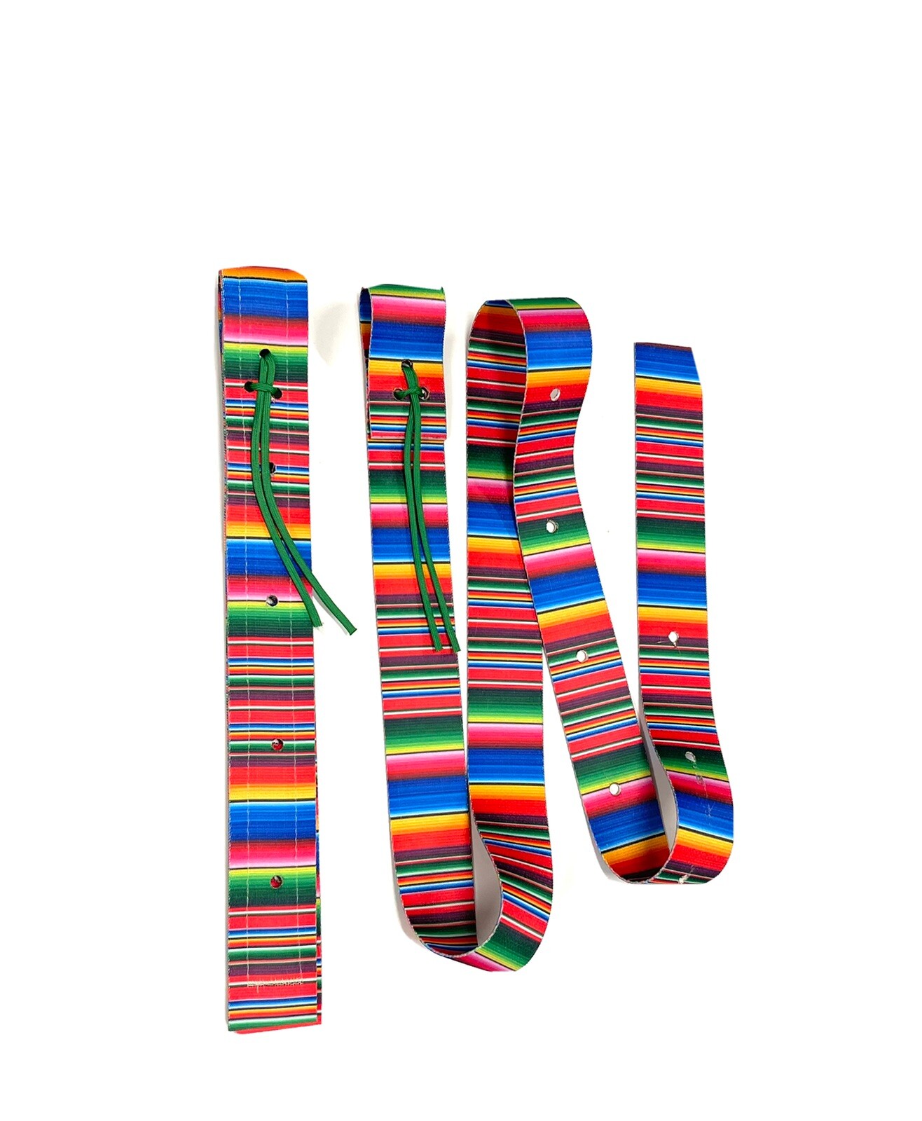 Serape  cinch strap set off billet and latigo
