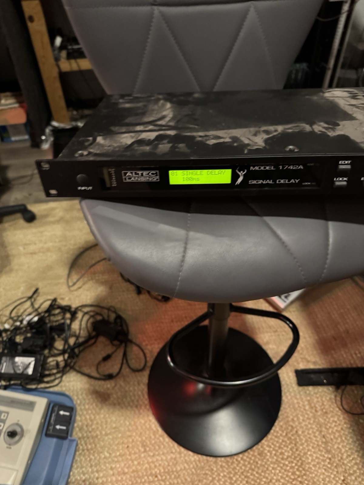 Altec Lansing 1742A Digital Signal Delay Processor Rackmount Effect Pro Audio