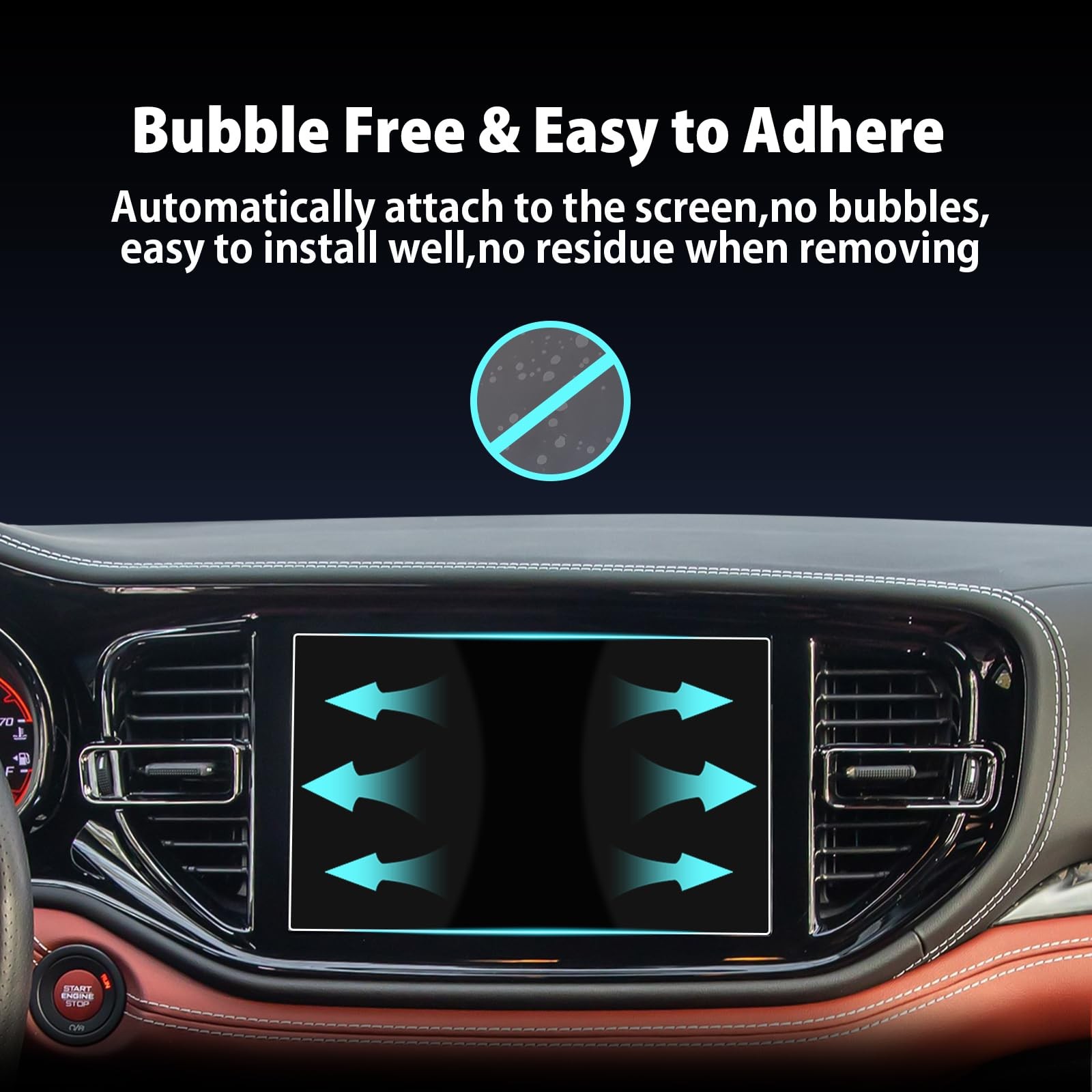 2025 2026 Durango Screen Protector for 2021-2026 Dodge 10.1-inch