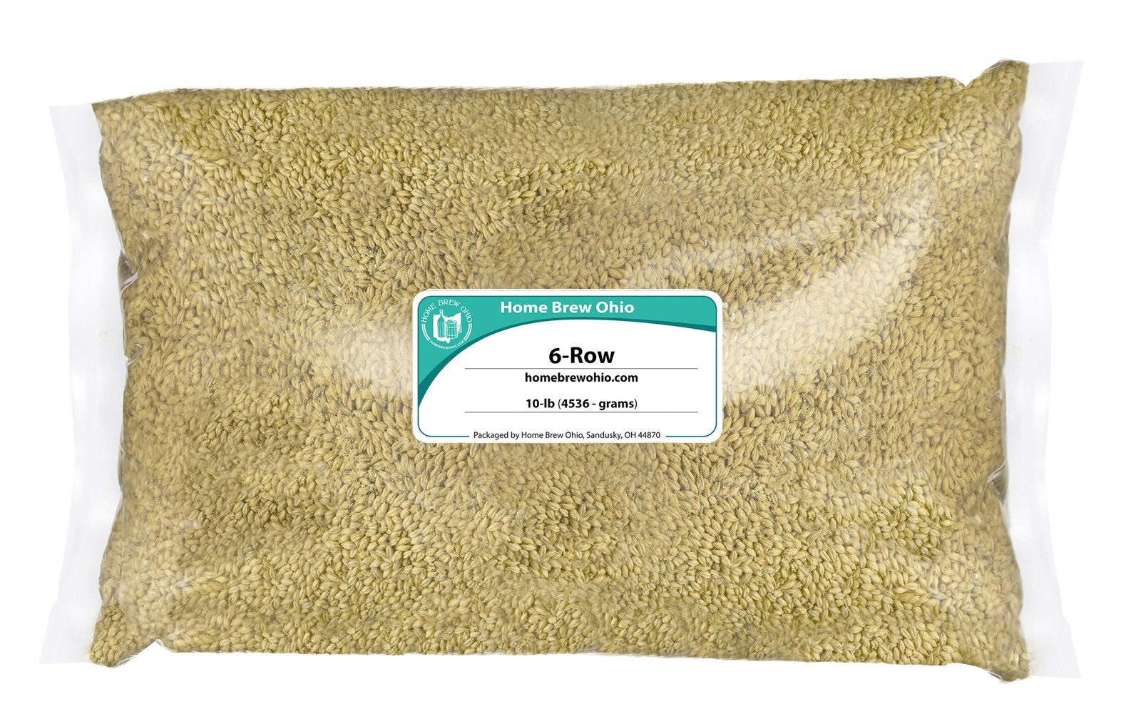 6 Row Malt For Homebrewing Whole Grain - 10 LB
