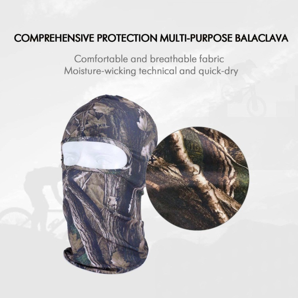 Full Face Mask Women Men Thin Balaclava Ski Mask for Motorcycle Bike Cycling Cap