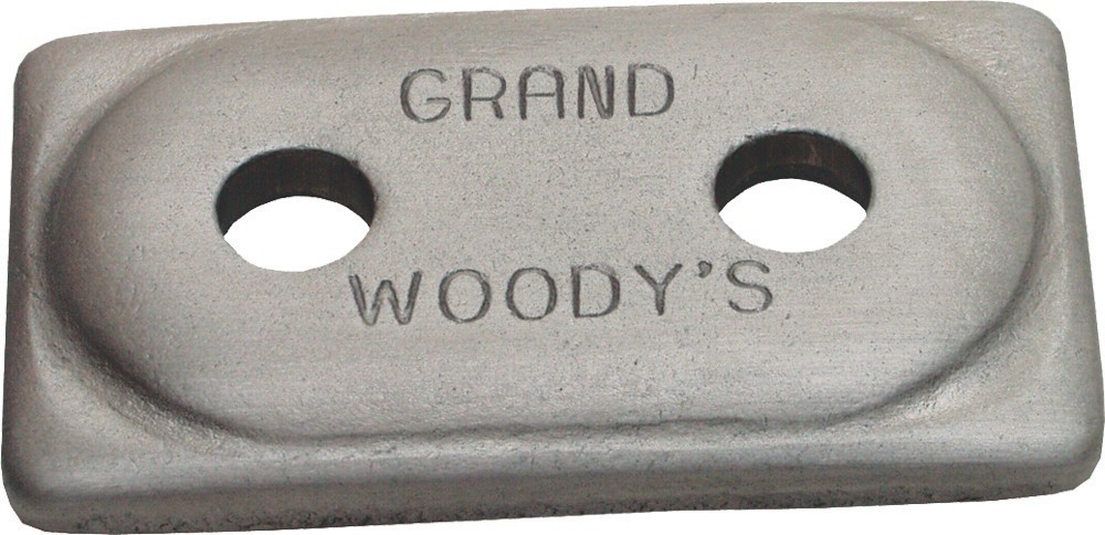 Woodys ADG-3775-48 Double Grand Digger Support Plates Aluminum 48/Pk